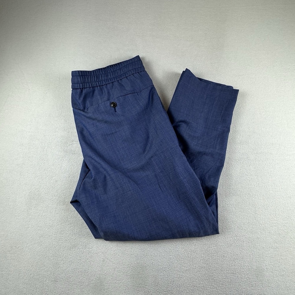Bonobos Blue wool trousers